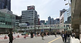 JR新宿駅南口からのアクセス【画像】