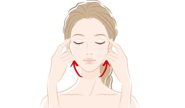 フェイスマッサージ【画像】