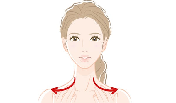 鎖骨リセットマッサージ【画像】