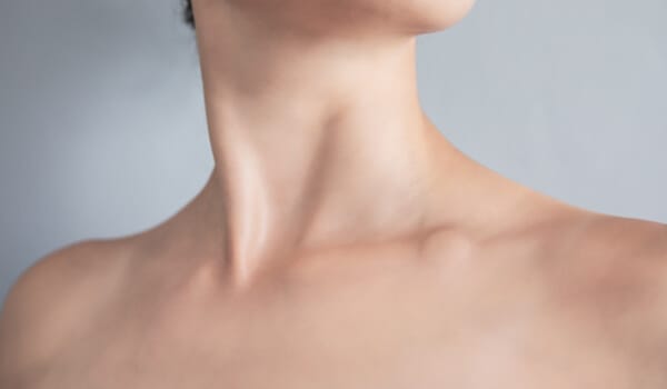 鎖骨のリンパ節のつまり【画像】