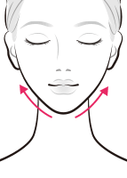 美肌糸リフトでフェイスラインを維持【画像】