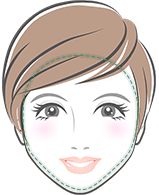 エラ張りタイプ【画像】