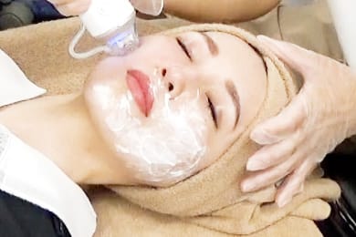 実際に照射していきます【画像】