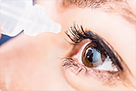 点眼麻酔と局所麻酔で痛みを軽減【画像】