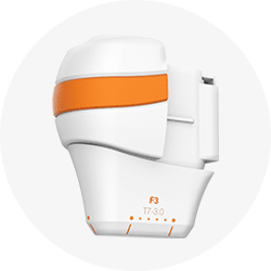 深さ3.0mm（脂肪層まで届く）