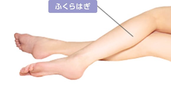 ボツリヌス・トキシンによるプチ美脚術 ふくらはぎ【画像】