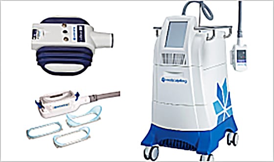 冷却による脂肪減少治療【画像】