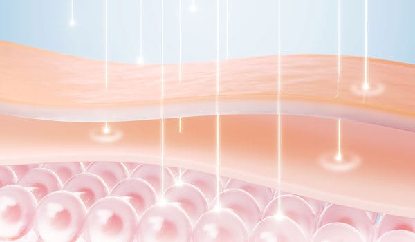 肌の深層から肌トラブルを改善できる【画像】