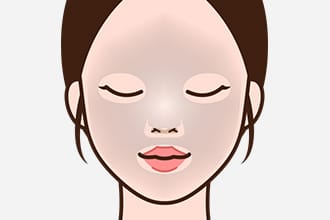 アンプルを塗ります(1剤)【画像】